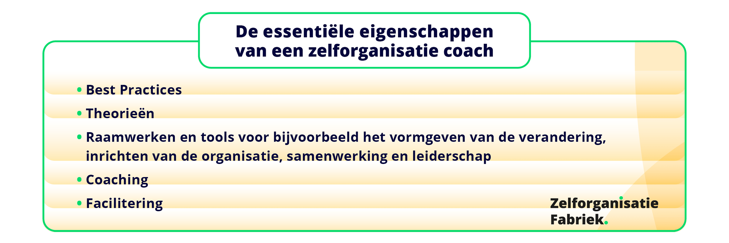 Zelforganisatie coach